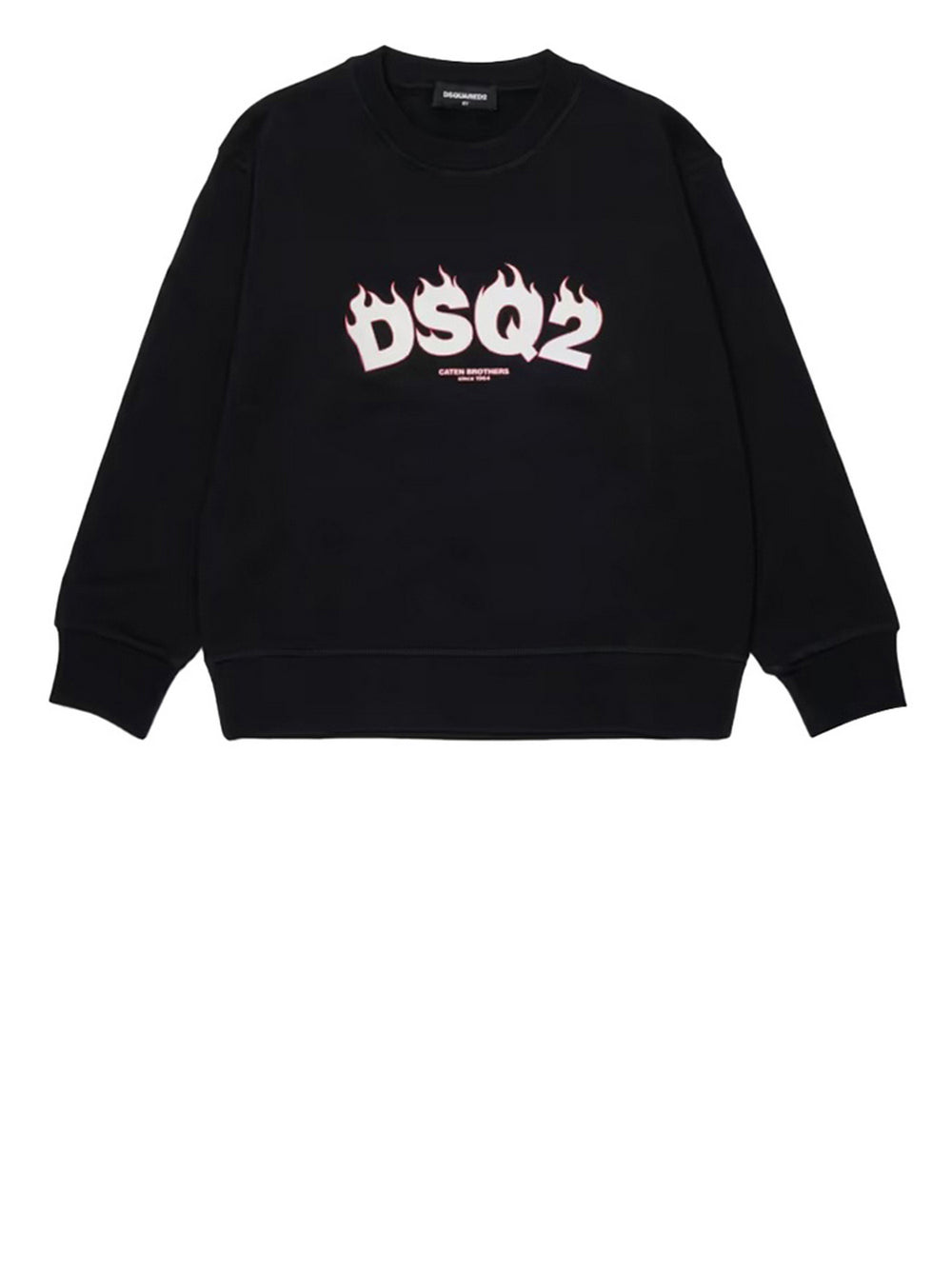 Dsquared Felpa Dsquared2 Slouch Fit - Nero