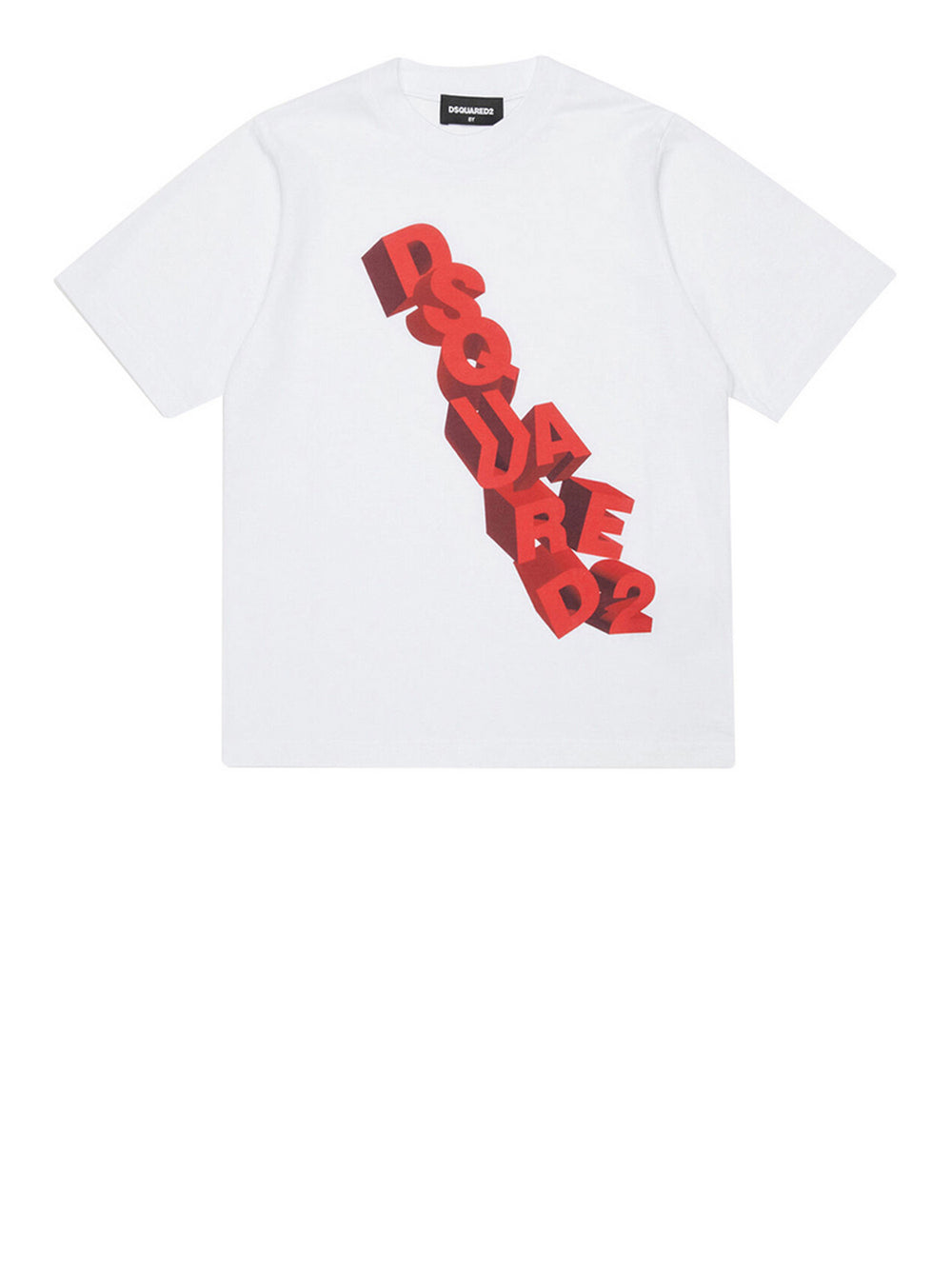 Dsquared T-Shirt Dsquared2 Slouch Fit - Bianco
