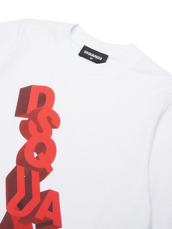 Dsquared T-Shirt Dsquared2 Slouch Fit - Bianco