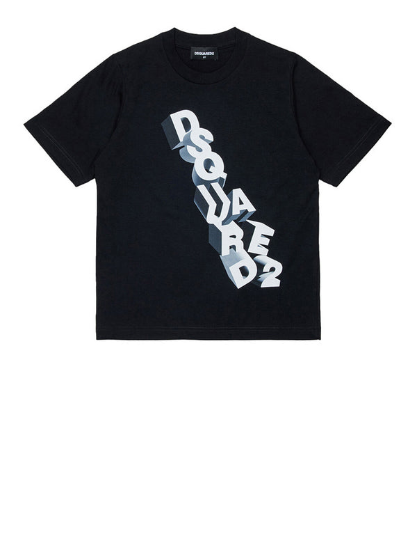 Dsquared T-Shirt Dsquared2 Slouch Fit - Nero
