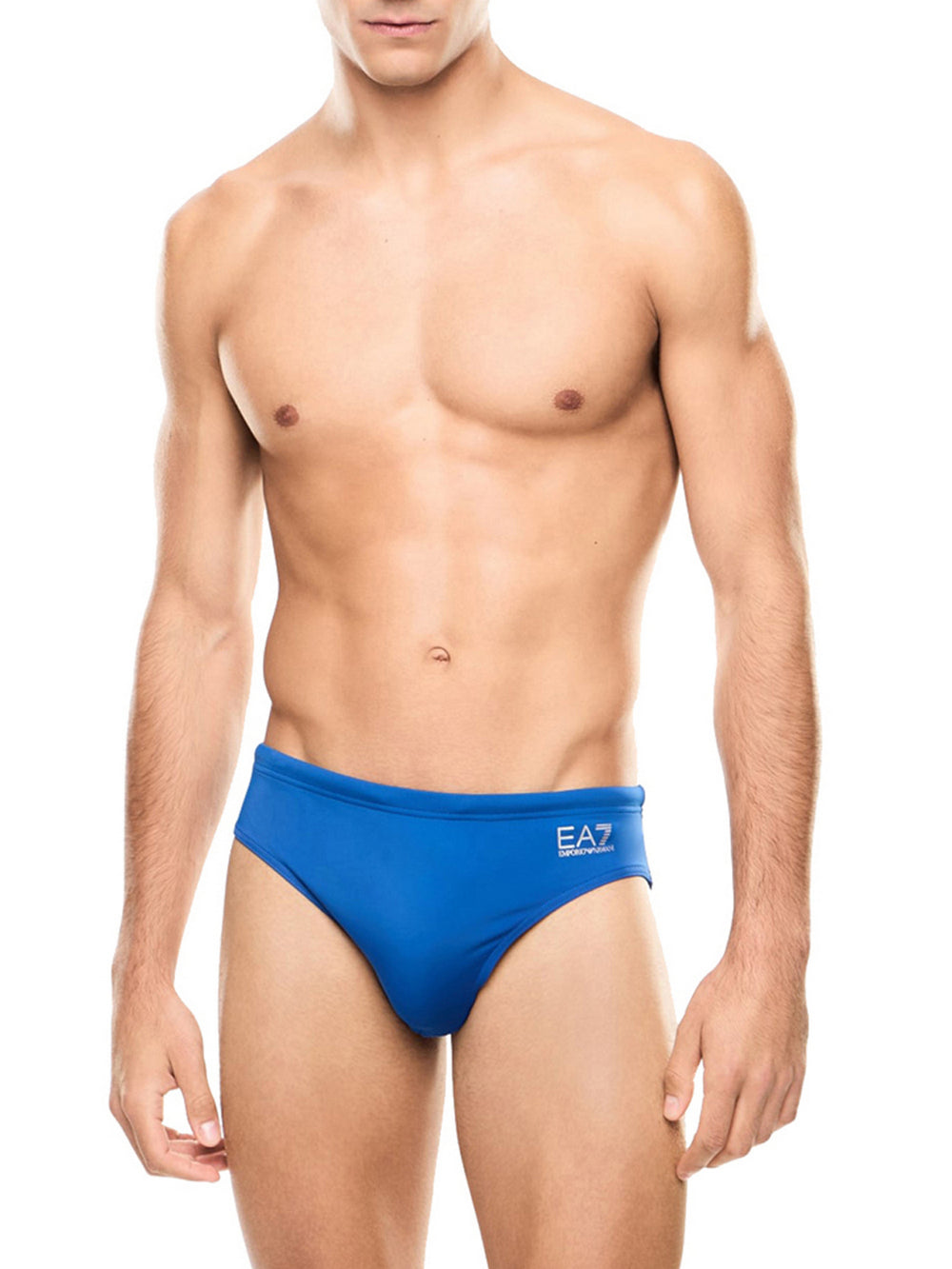 Ea7 Costume Slip Ea7 - Blu/Argento