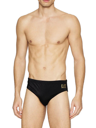 Ea7 Costume Slip Ea7 - Nero/Oro