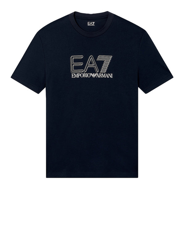 Ea7 T-Shirt Ea7 Girocollo Visibility - Blu
