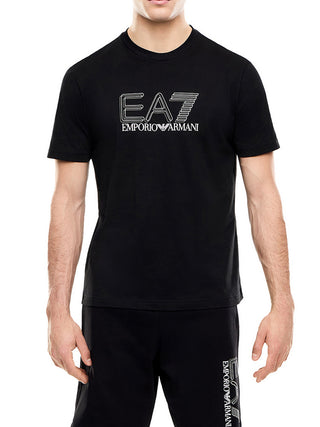 Ea7 T-Shirt Ea7 Girocollo Visibility - Nero