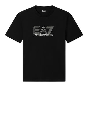 Ea7 T-Shirt Ea7 Girocollo Visibility - Nero