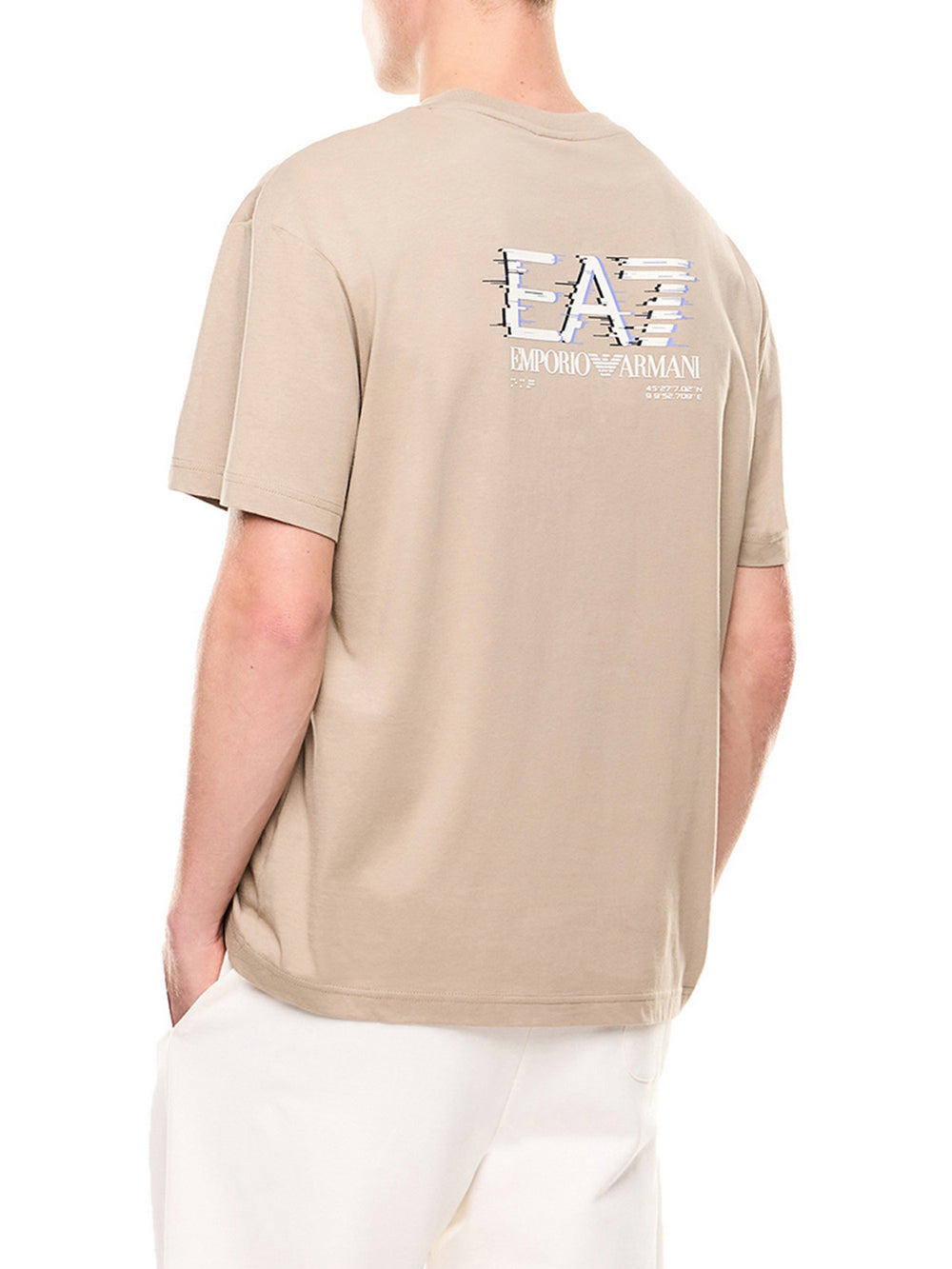 Ea7 T-Shirt Ea7 In Jersey - Beige