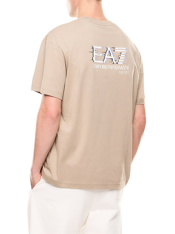Ea7 T-Shirt Ea7 In Jersey - Beige