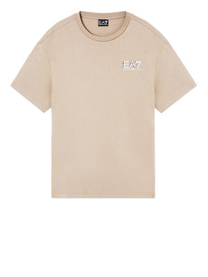 Ea7 T-Shirt Ea7 In Jersey - Beige