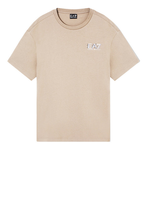 Ea7 T-Shirt Ea7 In Jersey - Beige