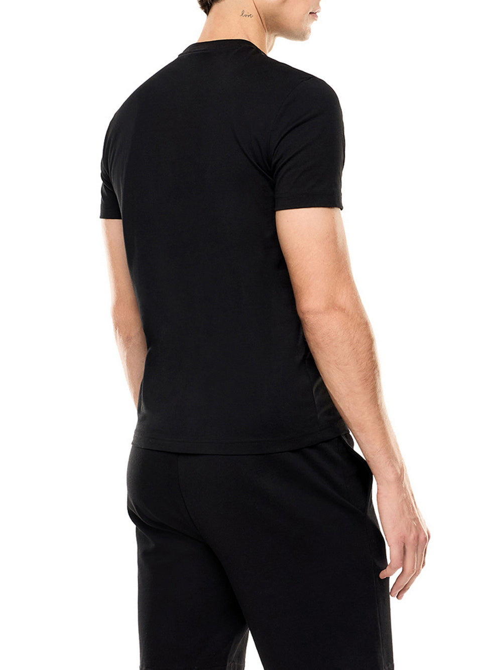 Ea7 T-Shirt Ea7 Core Identity In Jersey - Nero/Oro