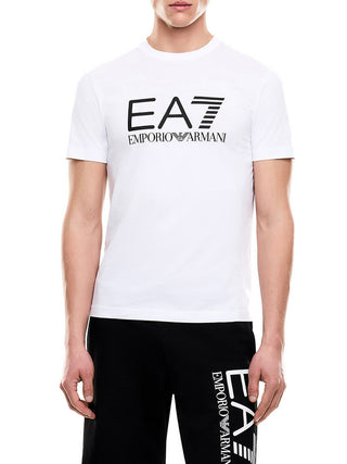 Ea7 T-Shirt Ea7 Core Identity In Jersey - Bianco