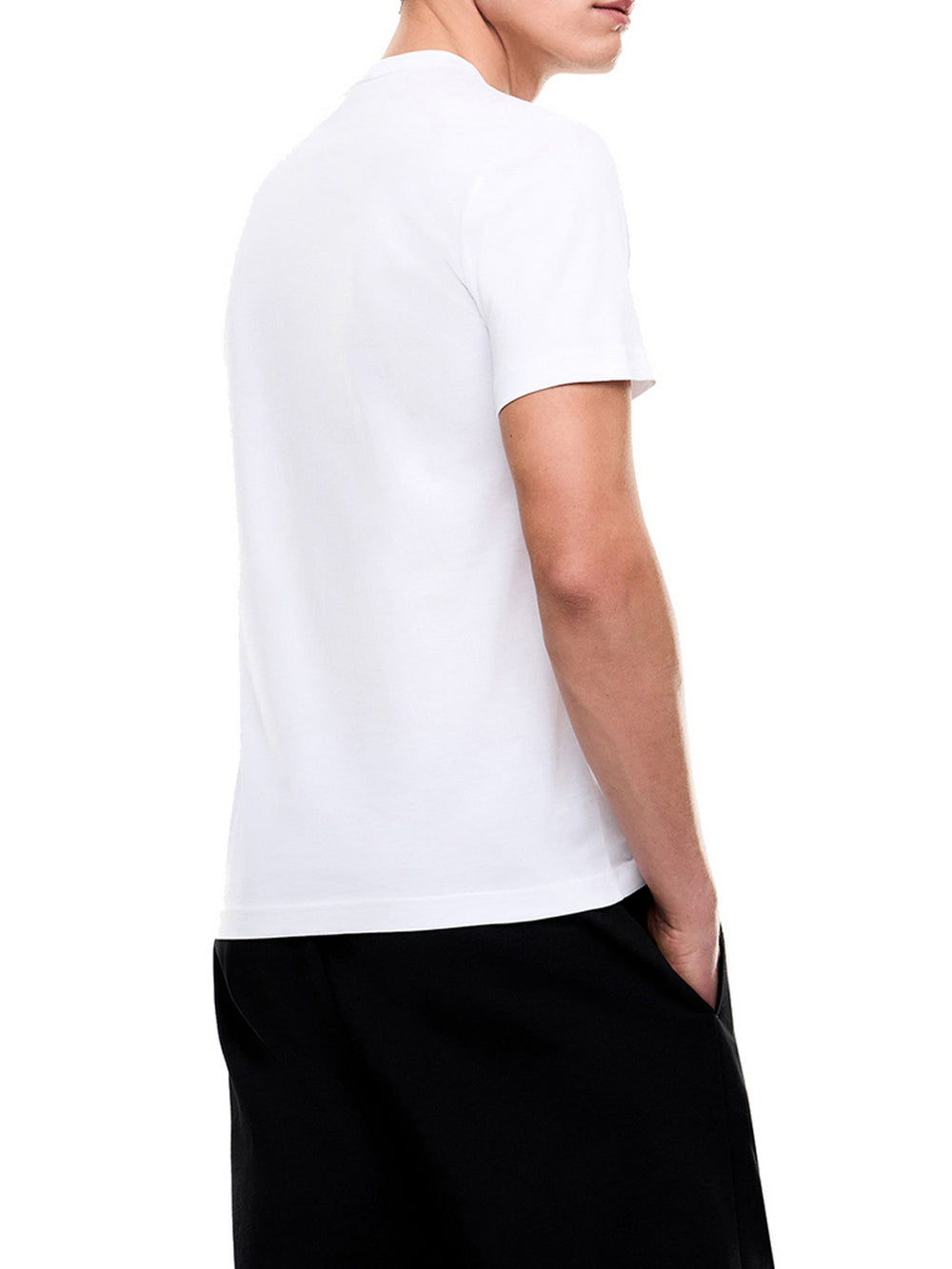 Ea7 T-Shirt Ea7 Core Identity In Jersey - Bianco
