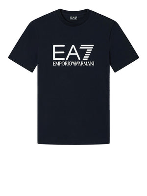 Ea7 T-Shirt Ea7 Core Identity In Jersey - Blu