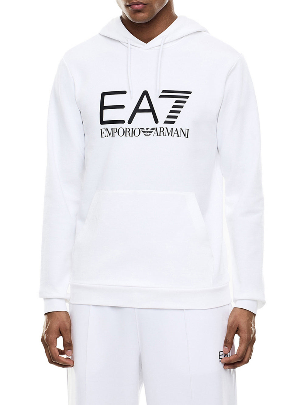 Ea7 Felpa Ea7 Core Identity - Bianco