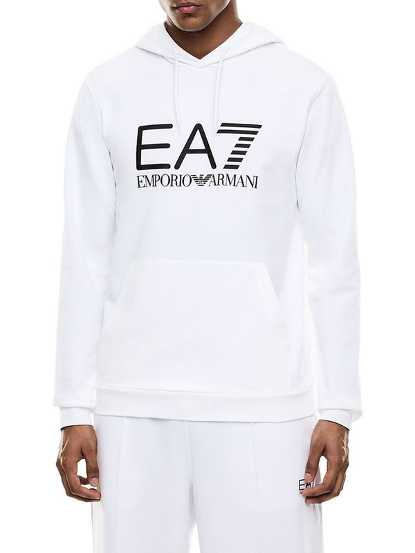 Ea7 Felpa Ea7 Core Identity - Bianco
