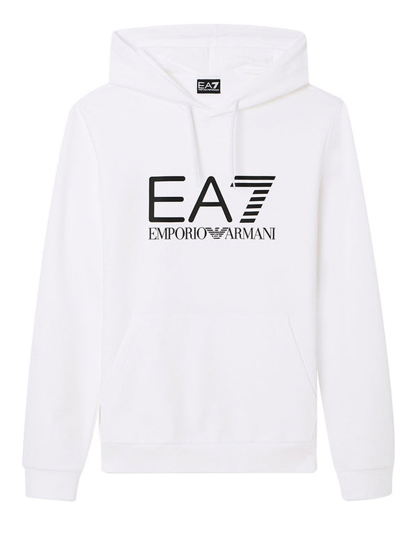 Ea7 Felpa Ea7 Core Identity - Bianco