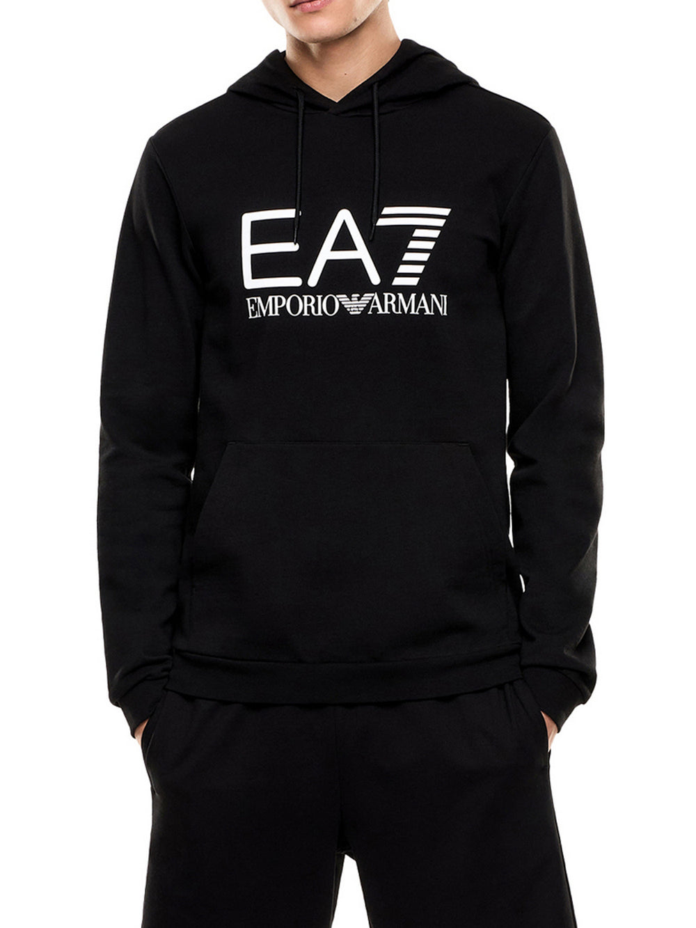 Ea7 Felpa Ea7 Core Identity - Nero