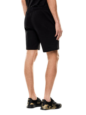 Ea7 Bermuda Ea7 In Cotone - Nero/Oro