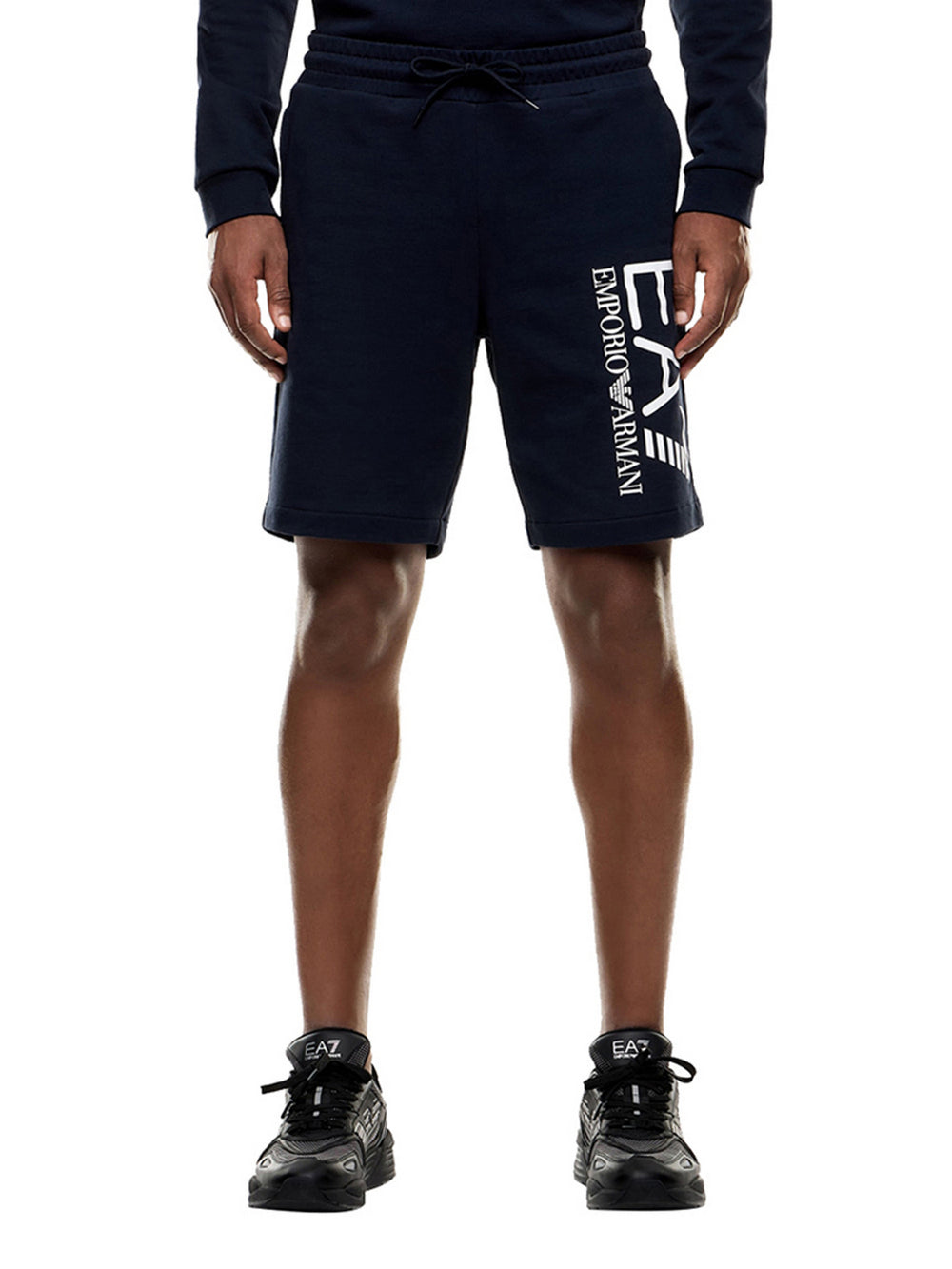 Ea7 Bermuda Ea7 In Cotone - Blu