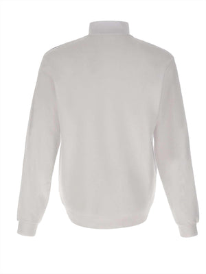 Ea7 Felpa Zip Ea7 - Bianco