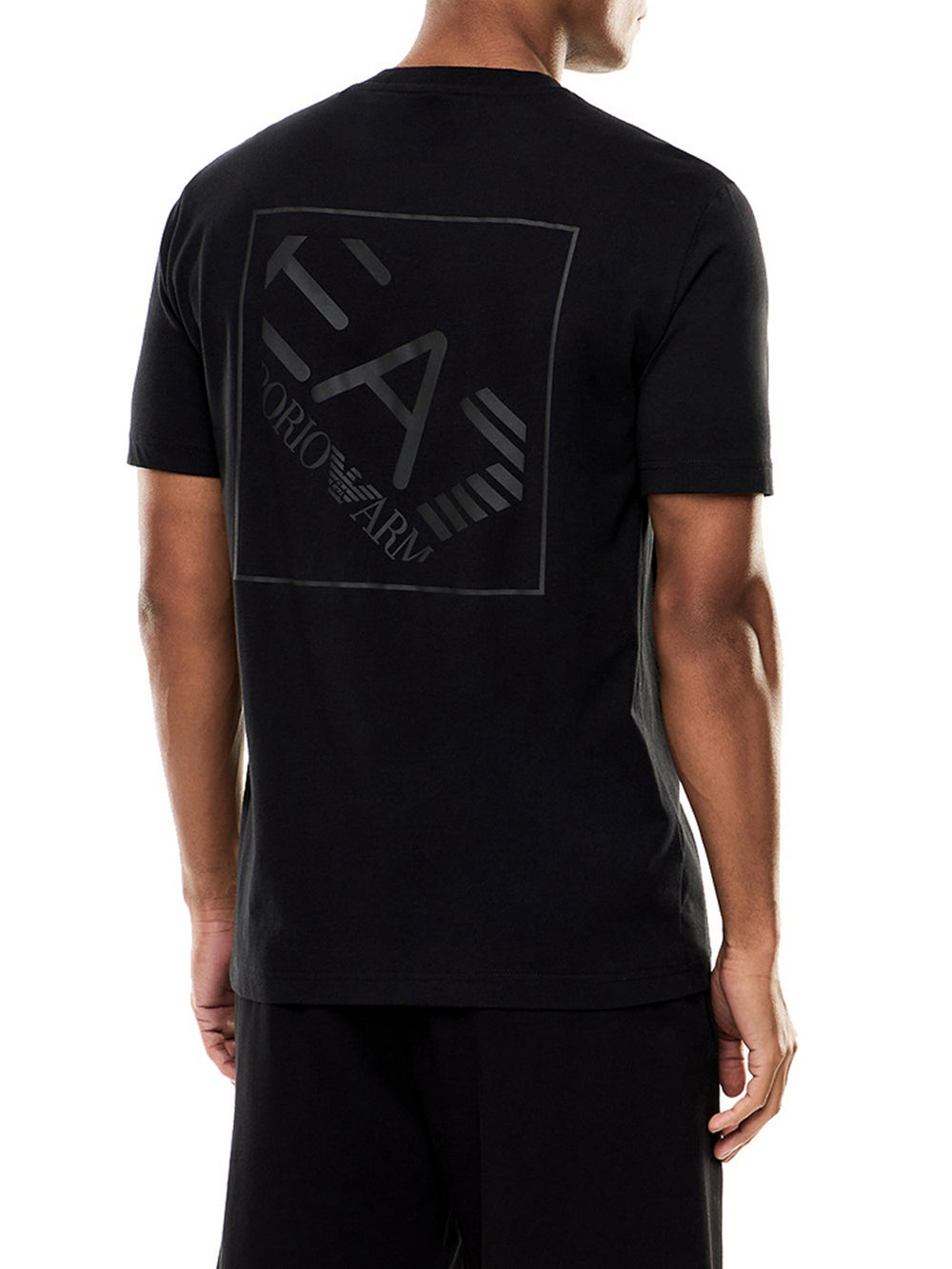 Ea7 T-Shirt Ea7 Logo Series In Jersey - Nero
