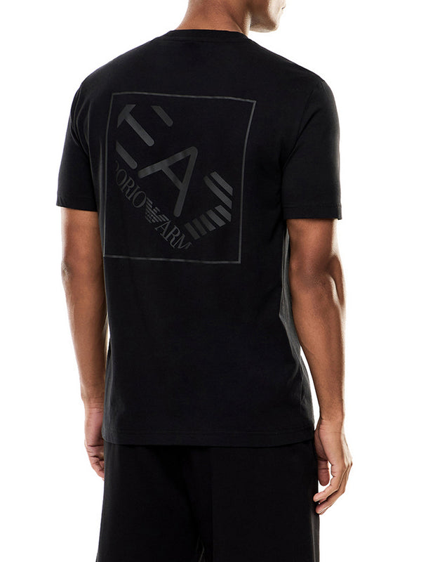 Ea7 T-Shirt Ea7 Logo Series In Jersey - Nero
