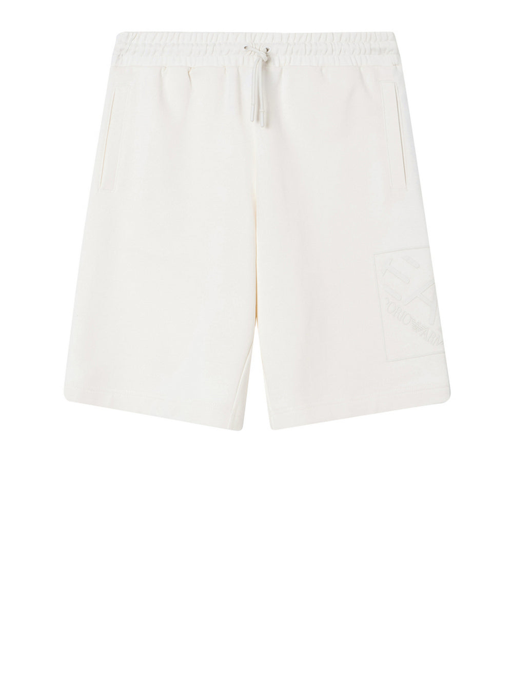 Ea7 Short Ea7 Logo Series - Bianco