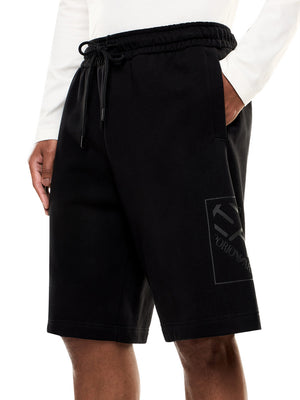 Ea7 Short Ea7 Logo Series - Nero