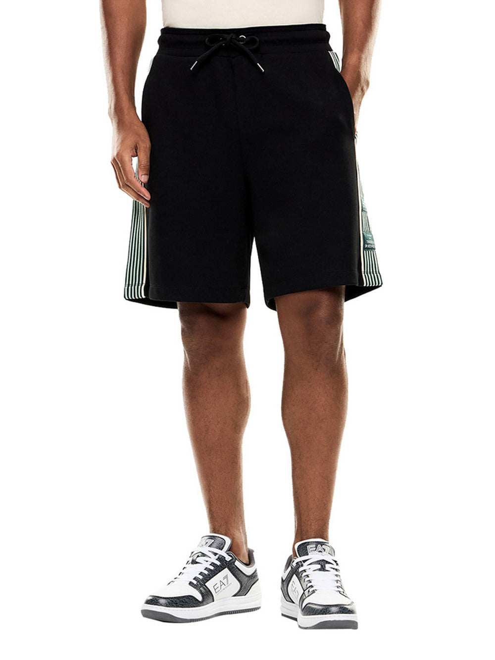 Ea7 Bermuda Ea7 Logo Series - Nero