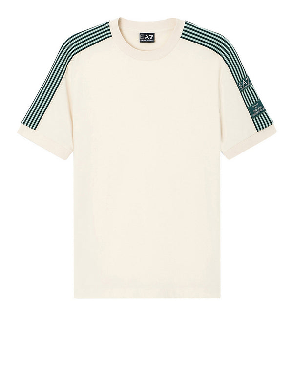 Ea7 T-Shirt Ea7 Series Boy - Crema