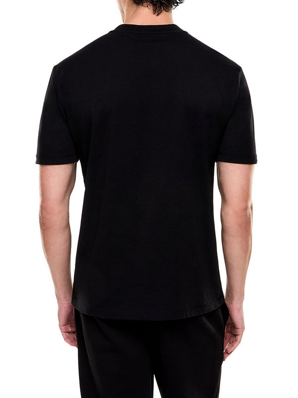 Ea7 T-Shirt Ea7 Premium Label - Nero/Oro
