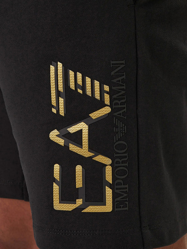 Ea7 Shorts Ea7 - Nero/Oro