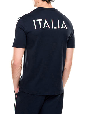Ea7 T-Shirt Ea7 Italian Spirit - Blu