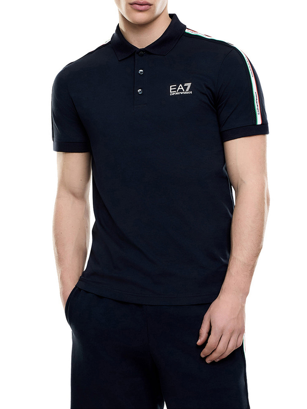 Ea7 Polo Ea7 Italian Spirit - Blu