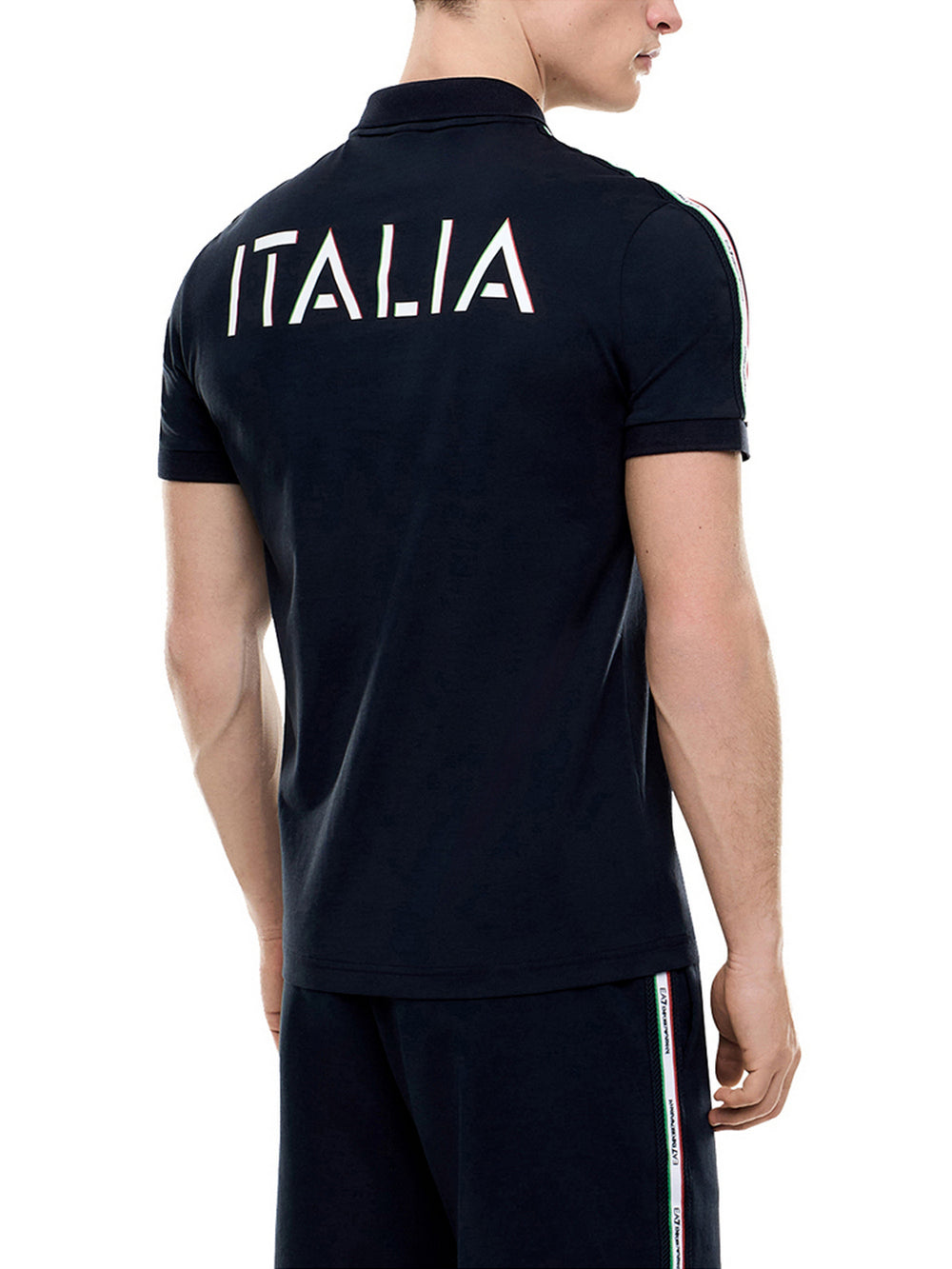 Ea7 Polo Ea7 Italian Spirit - Blu