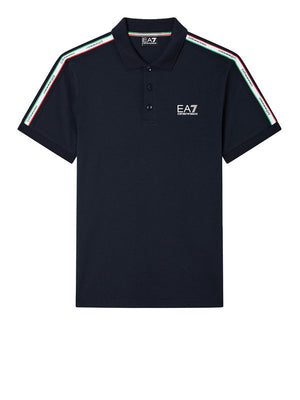 Ea7 Polo Ea7 Italian Spirit - Blu