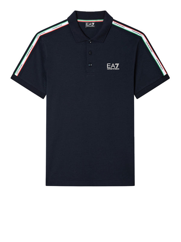 Ea7 Polo Ea7 Italian Spirit - Blu
