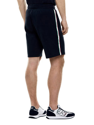 Ea7 Bermuda Ea7 In Cotone - Blu