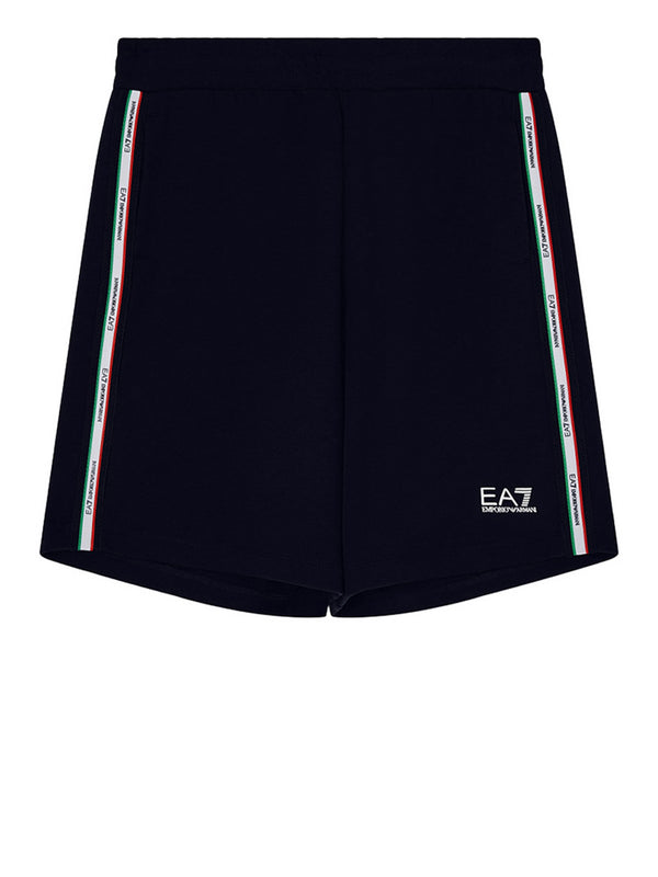 Ea7 Bermuda Ea7 In Cotone - Blu