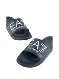 Ea7 Ciabatte Ea7 Con Maxi Logo - Blu