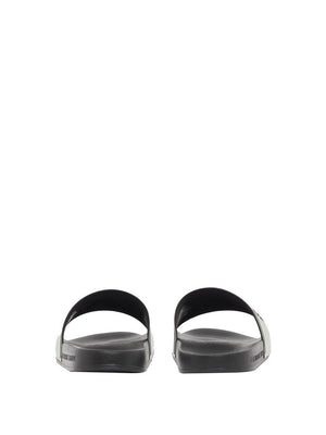 Ea7 Ciabatte Ea7 Con Maxi Logo - Nero/Verde