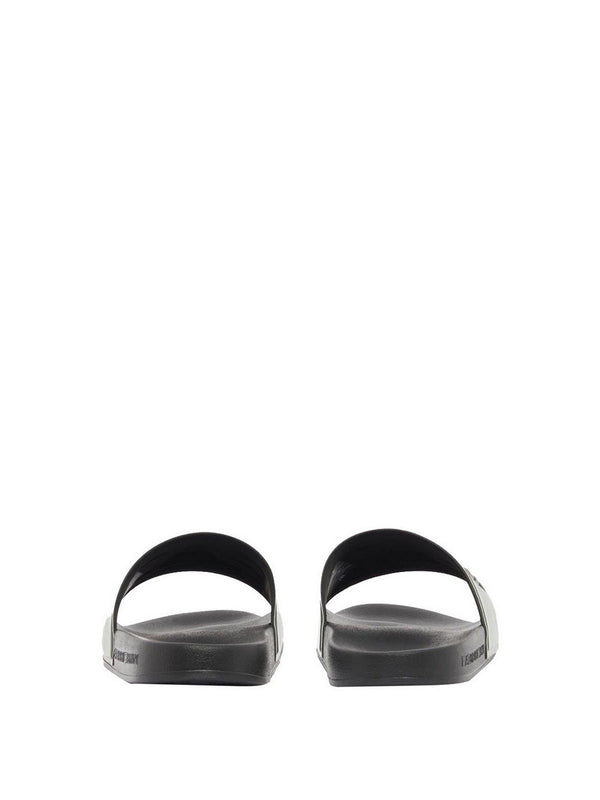 Ea7 Ciabatte Ea7 Con Maxi Logo - Nero/Verde