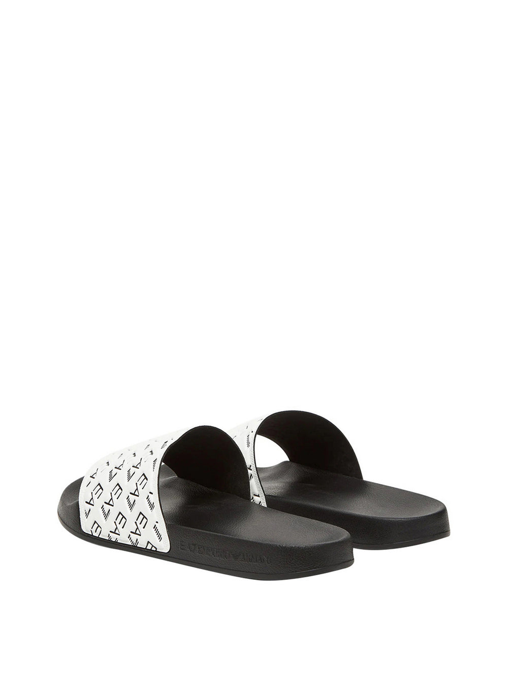 Ea7 Ciabatte Armani Exchange - Bianco/Nero