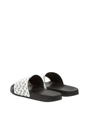 Ea7 Ciabatte Armani Exchange - Bianco/Nero
