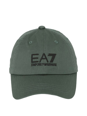 EA7 Cappello Ea7 In Cotone - Verde
