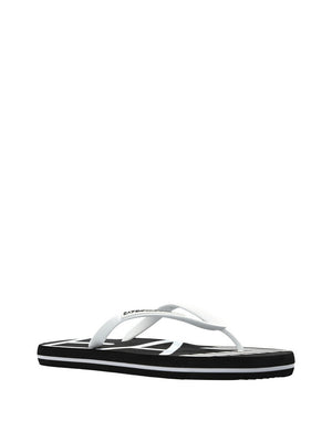 Ea7 Ciabatte Ea7 Con Logo - Nero/Bianco