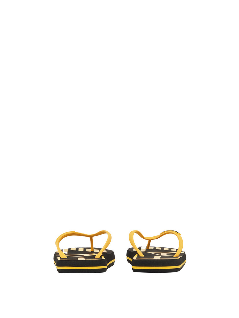 Ea7 Infradito Ea7 Con Logo - Nero/Giallo