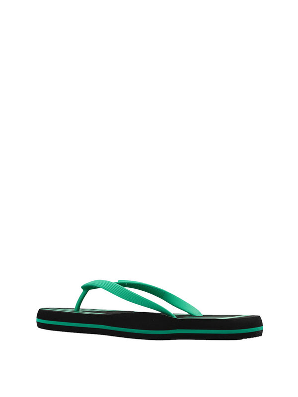 Ea7 Infradito Ea7 Con Logo - Nero/Verde
