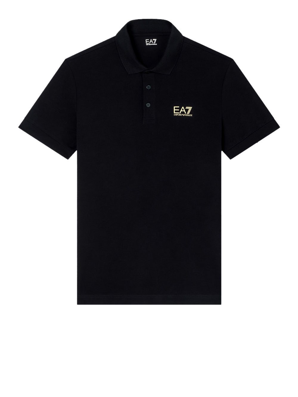 Ea7 Polo Ea7 Core Identity - Nero/Oro