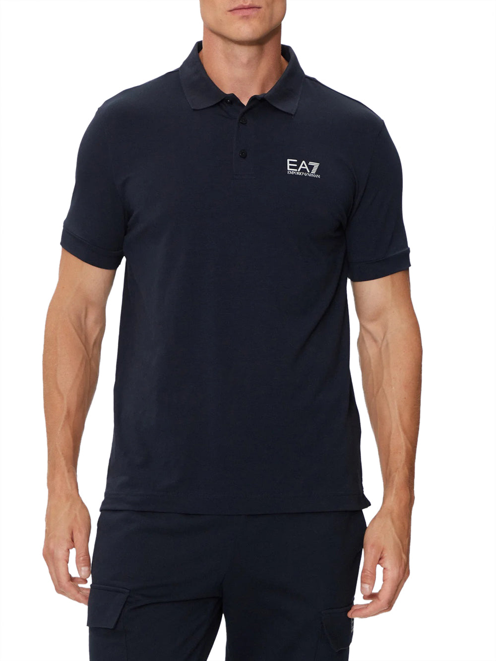 EA7 Polo Ea7 Regular Fit - Blue